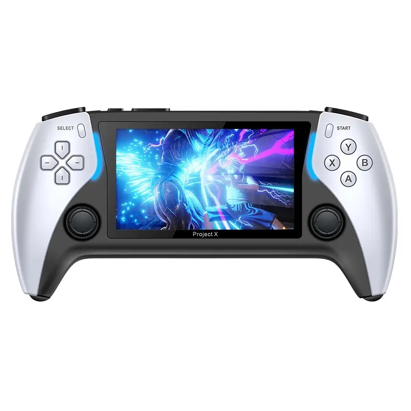 Console Support PROJECT X 4.3 inch handheld game console supports 2000+ games ...